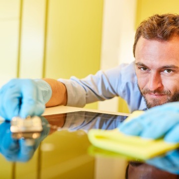 METALOWY SKROBAK SZYB PŁYT INDUKCYJNYCH 5X OSTRZY