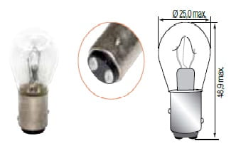 żarówka 48v 25w e0040537