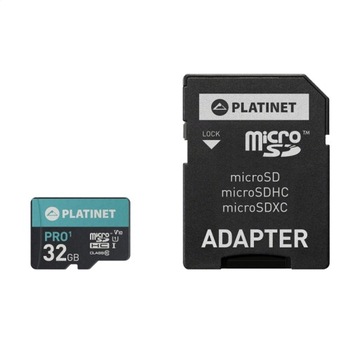Карта памяти microSDHC Platinet PMMSD32UI 32 ГБ
