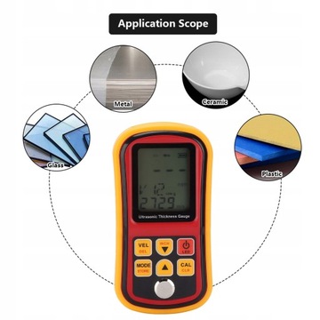 Цифровой толщиномер GM130 Ручной металлический