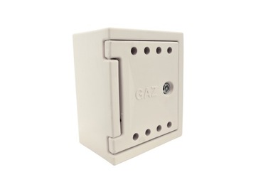 SZAFKA SKRZYNKA ZAWÓR 250x300x170 GAZ BIAŁA