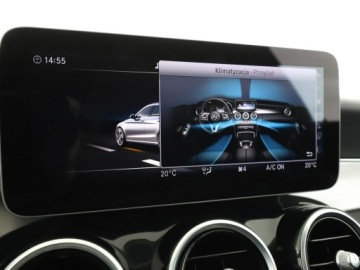Mercedes Klasa C W205 Kombi Facelifting 2.0 220d 194KM 2018 Mercedes C 220 automat multibeam półskóra navi, zdjęcie 27