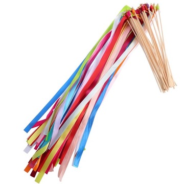 Wstążka Fairy Wand Różdżki Świąteczne 20 Szt