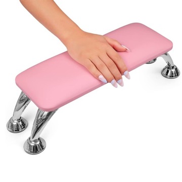 Podkładka podpórka pod dłonie do manicure różowa