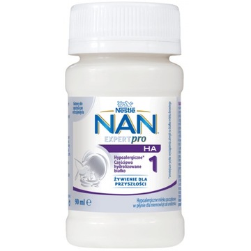 NESTLE NAN EXPERTPRO HA 1 mleko początkowe 90ml