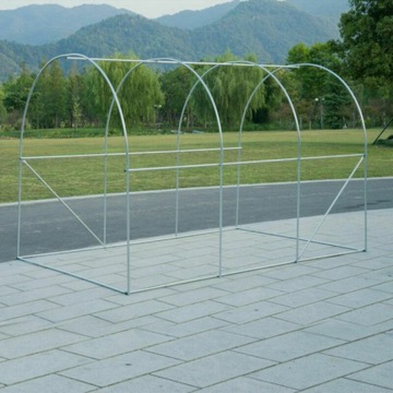 FOIL TUNNEL садовая пленочная теплица 2x3x2m BASS Polska sztelarz + фольга