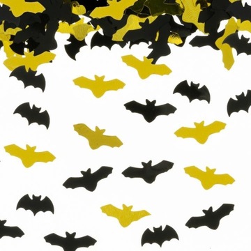Konfetti Halloween foliowe 15 g - nietoperze