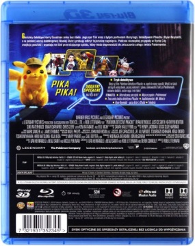 ПОКЕМОН ДЕТЕКТИВ ПИКАЧУ (BLU-RAY 3D) (BLU-RAY)