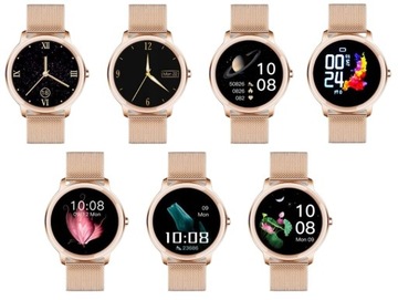 SMARTWATCH DAMSKI ZEGAREK RUBICON +GRAWER KROKI CIŚNIENIE SMS FB