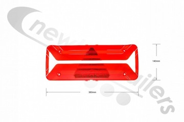 Стеклянный абажур ASPOCK ECOLED II ЛЕВЫЙ ПРАВЫЙ LED ПРИЦЕП