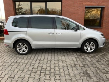 Volkswagen Sharan II Van 2.0 TDI-CR BMT 140KM 2012 Volkswagen Sharan 2.0 diesel 140 KM automat zarej w PL zadbany mozliw, zdjęcie 25
