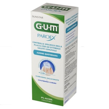 GUM Płukanka Sunstar Paroex 0,06% CHX płyn do płukania 500ml