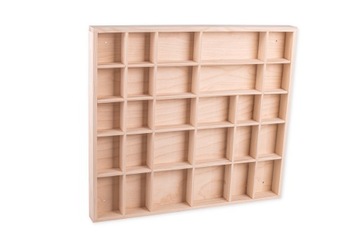 Półka Na Drobiazgi Organizer Drewniany 44,5x40x3cm