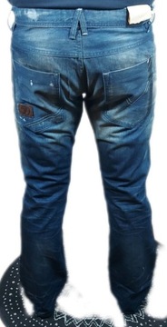 Tom Tailor Męskie dżinsy Slim straight, denim, długie 6201480-1065-33/34