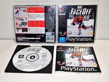 Gra NHL Face OFF 99 PSX 3XA PŁYTA BDB