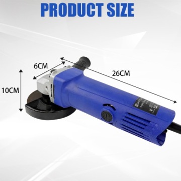 УГЛОВАЯ ШЛИФОВАЛЬНАЯ МАШИНА Легкая, МОЩНАЯ Углошлифовальная машина диаметром 125 мм и мощностью 900 Вт.