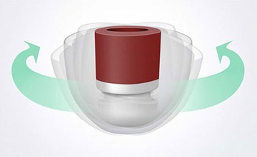 Профессиональные накладки SpinFit CP145-M — 2 пары!