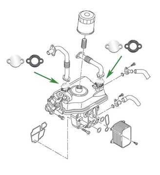 Заглушка EGR VW Transporter T5 2.0 BiTDi CFCA