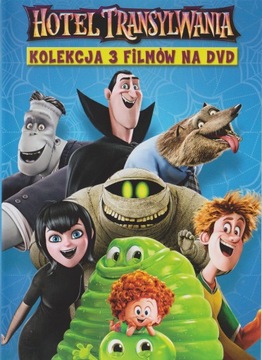 [DVD] HOTEL TRANSYLWANIA 1+2+3 (folia) Trylogia