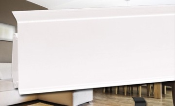 Плинтус MATT WHITE 7 см EVO WHITE 2MB