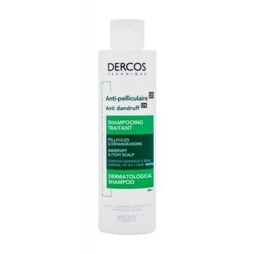 Vichy Dercos Anti-Dandruff Normal to Oily Hair 200 ml dla kobiet Szampon do