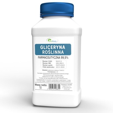 Gliceryna farmaceutyczna 99,5% 1L