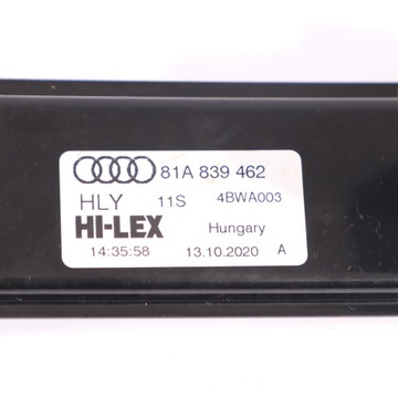 AUDI Q2 GA ZVEDÁK OKNO DVEŘE PRAVÝ ZADNÍ 81A839462