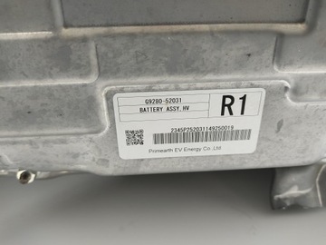 АККУМУЛЯТОР АККУМУЛЯТОР TOYOTA YARIS III 1.5 HYBRID HYBRID G9280-52031 2013-17