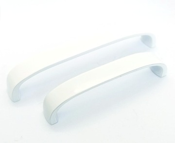 ПРЯМАЯ БЕЛАЯ МЕБЕЛЬНАЯ РУЧКА, ШИРИНА 128 ММ