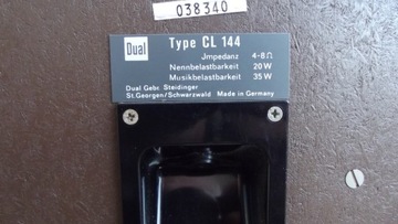 2 динамика DUAL CL 144 / Германия