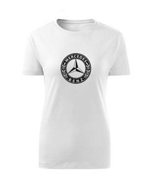 Koszulka T-shirt MERCEDES BENZ AMG GT CLA CLS SL GLA GLE damska