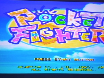 Игра POCKET FIGHTER для PSX, ТОЛЬКО ДИСК