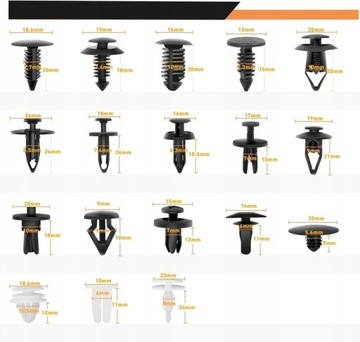 ВИНТЫ, ПЛАСТИНЫ, АВТОМОБИЛЬНЫЕ КРЕПЛЕНИЯ, XXL