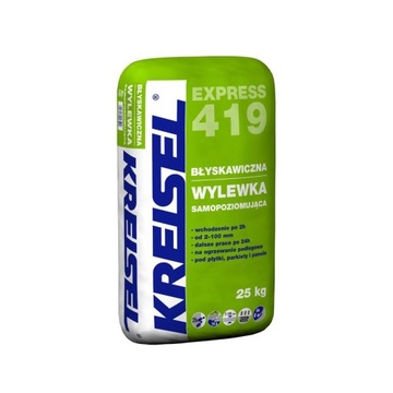 Wylewka samopoziomująca Express 419 - 25 kg KREISEL