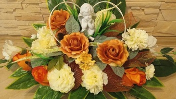 Цветы на ДЕНЬ МАТЕРИ, БАБУШКА ПАПА, НАБОР головной убор