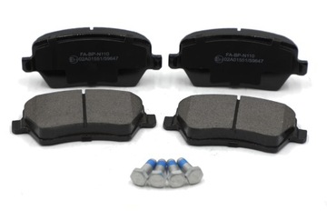 KLOCKI HAMULCOWE PRZÓD MERCEDES CITAN RENAULT CAPTUR CLIO DACIA DUSTER