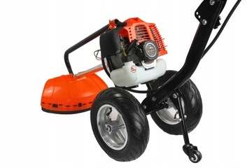 БЕНЗИНОВАЯ ЩЕТКА МАСЛО-МАСЛО НА КОЛЕСАХ 5.2КМ + МАСЛО + ЛЕСКА 50М