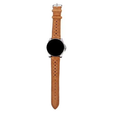 Pasek do zegarka z klamrą Klasyczny pasek na nadgarstek Pasek do zegarka ze sprzączką Brązowy 21 mm