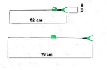 Телескопическая опора 50/80 см.