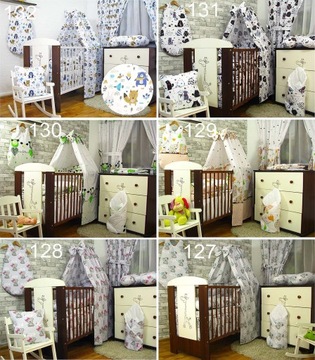 Балдахин на детскую кроватку 120х60 и 140х70 Б