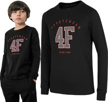 KOSZULKA DZIECIĘCA 4F LONGSLEEVE JTSML003 128