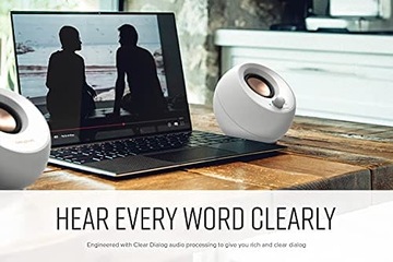 Настольные колонки Creative Pebble V3 USB-C — среднеквадратическая мощность 8 Вт, Bluetooth 5.0, Cle