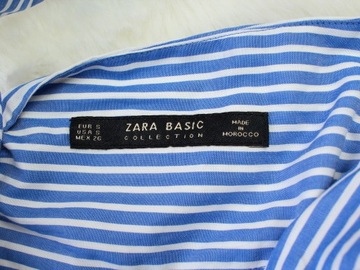 ZARA BASIC Bluzka damska w paski r. S