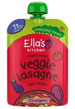 ELLA'S KITCHEN біо обід лазанья овочеві з сиром від 7 місяців 130 г