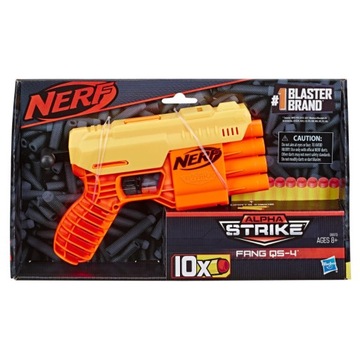 E6973 Nerf Alpha Strike Pistolet Wyrzutnia Fang QS-4