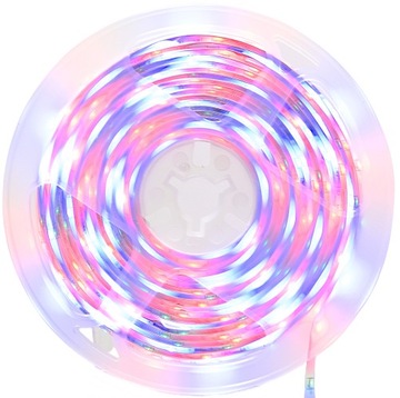 СВЕТОДИОДНАЯ ЛЕНТА 5050 RGB + БЕЛАЯ ВОДОНЕПРОНИЦАЕМАЯ 5м + ПУЛЬТ