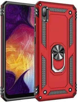 ETUI PANCERNE RING CASE DO SAMSUNG A10 + SZKŁO