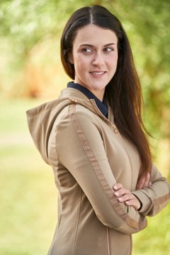 COVALLIERO bluza HODDIE clay 24H L