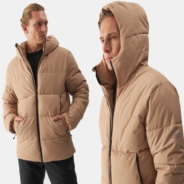 KURTKA ZIMOWA MĘSKA NARCIARSKA 4F S TTJAM580 AW24