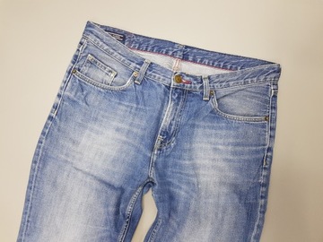 TOMMY HILFIGER spodnie jeansy męskie 35/34 pas 94